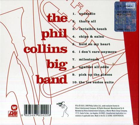 Phil Collins Big Band. A Hot Night in Paris - CD Audio di Phil Collins - 2