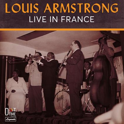 Live in France - Vinile LP di Louis Armstrong