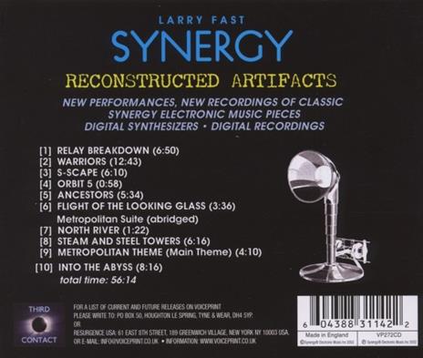 Reconstructed Artifacts - CD Audio di Synergy - 2