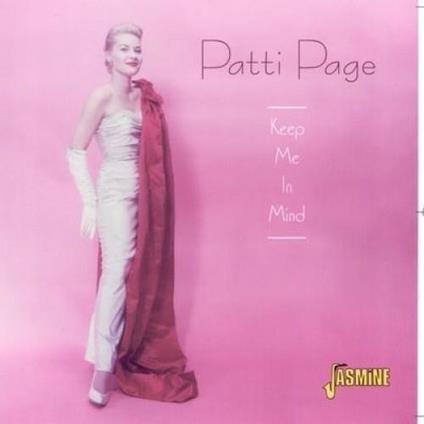 Keep Me In Mind - CD Audio di Patti Page