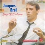 Jacques Brel-Song Of L'Amour - CD Audio di Jacques Brel