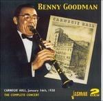 Benny Goodman-Carnegie Hall. January 16T - CD Audio di Benny Goodman