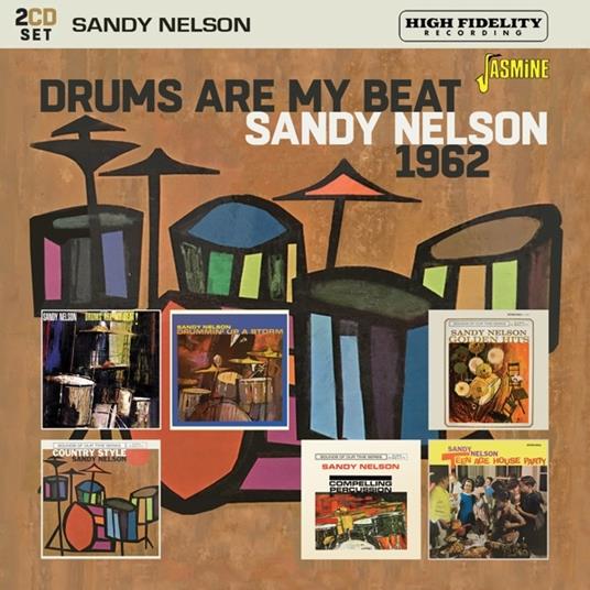 Sandy Nelson-Drums Are My Beat 1962 - CD Audio di Sandy Nelson