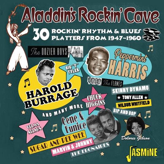 Aladdin's Rockin Cave: 30 Rockin Rhythm & Blues - CD Audio