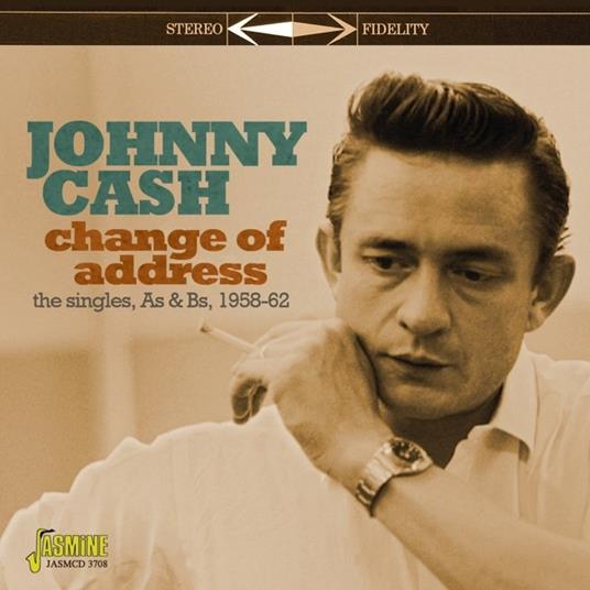 Johnny Cash-Change Of Address (Singles A - CD Audio di Johnny Cash