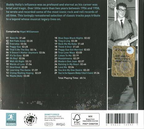 The Rough Guide to Buddy Holly - CD Audio di Buddy Holly - 3
