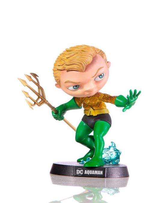 Mini Co Heroes Dc Comics Aquaman Vinyl Statue - 2