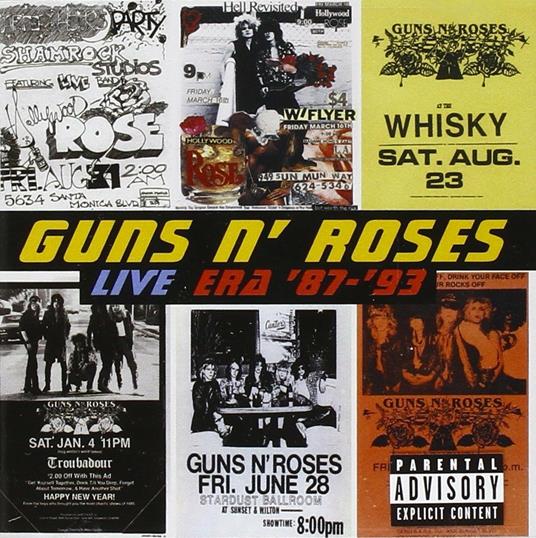 Live Era '87-'93: The Best of - CD Audio di Guns N' Roses
