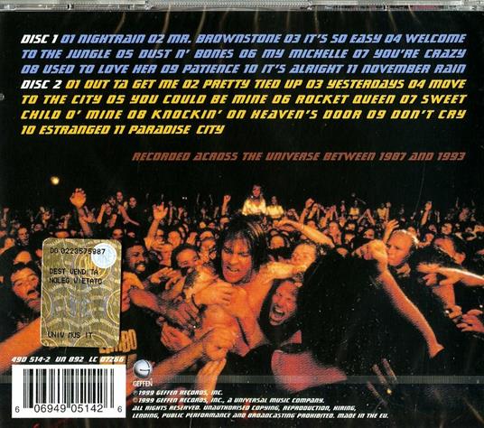 Live Era '87-'93: The Best of - CD Audio di Guns N' Roses - 2