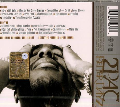 Better Dayz - CD Audio di 2Pac - 2