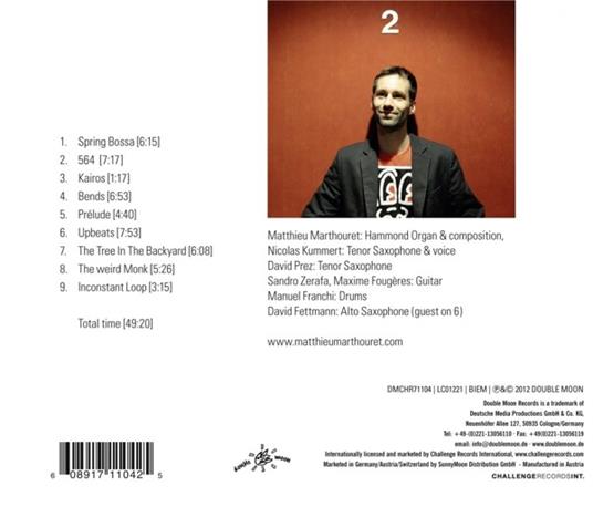 Upbeats - CD Audio di Matthieu Marthouret - 2