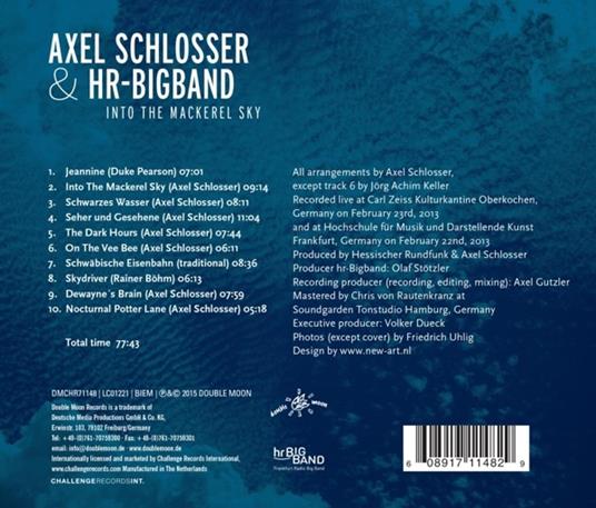 Into the Mackerel Sky - CD Audio di Axel Schlosser - 2