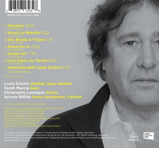 Loin dans les terres. European Jazz Legends vol.11 (Digipack) - CD Audio di Louis Sclavis - 2