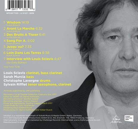 Loin dans les terres. European Jazz Legends vol.11 (Digipack) - CD Audio di Louis Sclavis - 3