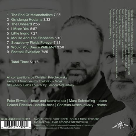 End Of Melancholism - CD Audio di Christian Krischkowsky - 2