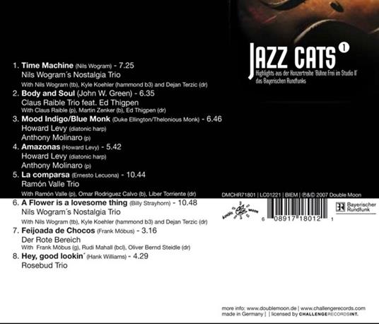 Jazz Cats 1 - CD Audio