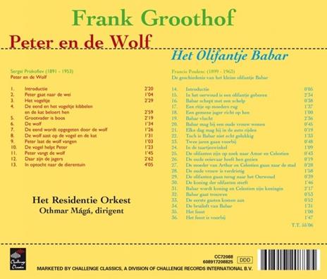 Peter En De Wolf - CD Audio di Frank Groothof - 3