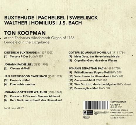 At the Zacharias Hildebra - CD Audio di Ton Koopman - 2