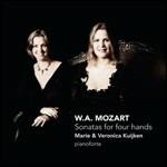 Sonate per pianoforte a 4 mani - SuperAudio CD ibrido di Wolfgang Amadeus Mozart,Marie Kuijken,Veronica Kuijken