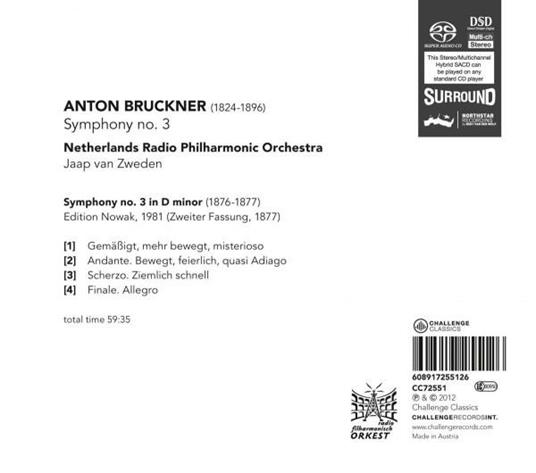 Sinfonia n.3 - SuperAudio CD di Anton Bruckner - 2