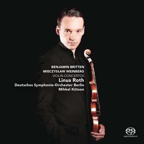 Violin Concertos - CD Audio di Benjamin Britten,Mieczyslaw Weinberg