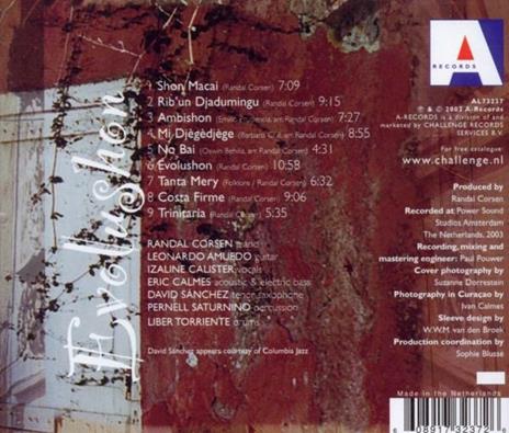 Evolushon - CD Audio di Randal Corsen - 2