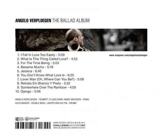 Ballad Album - CD Audio di Angelo Verploegen - 3