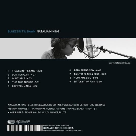 Bluezzin' Till Dawn - CD Audio di Natalia M. King - 2