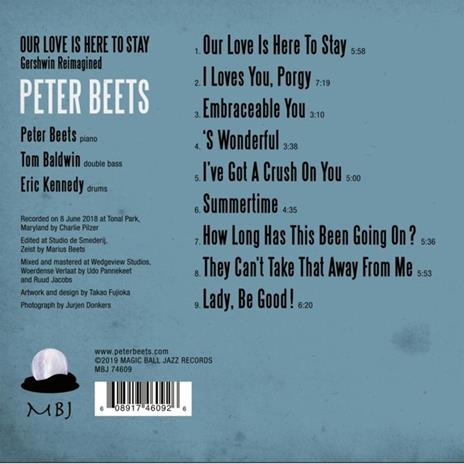 Our Love Is Here... (Digipack) - CD Audio di Peter Beets - 2