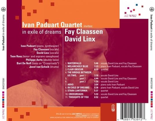 In Exile of Dreams - CD Audio di Ivan Paduart - 2