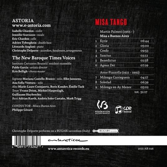 Misa Tango - CD Audio di Astoria - 2