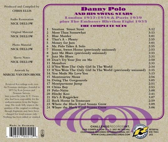 Complete Sets - CD Audio di Danny & His Swing S Polo