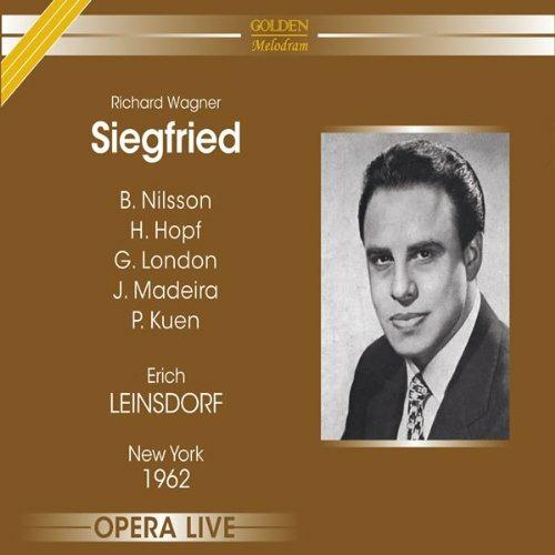 Sigfrido (Siegfried) - CD Audio di Richard Wagner,Birgit Nilsson,George London,Erich Leinsdorf