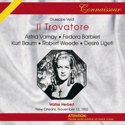 Il Trovatore - CD Audio di Giuseppe Verdi,Oliviero De Fabritiis,Ettore Bastianini,Antonietta Stella