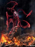 Venom: Let There Be Carnage BDS Art Scale Statue 1/10 Carnage 30 cm