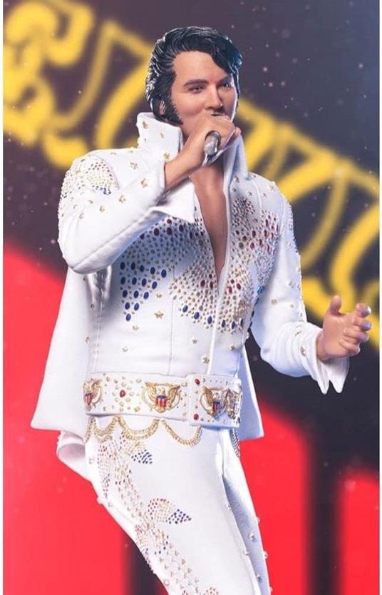Elvis Presley il re famosi personaggi in costume cercare di essere