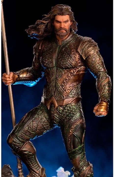 Zack Snyder''s Justice League Bds Art Scale Statua 1/10 Aquaman 29 Cm Iron Studios - 2