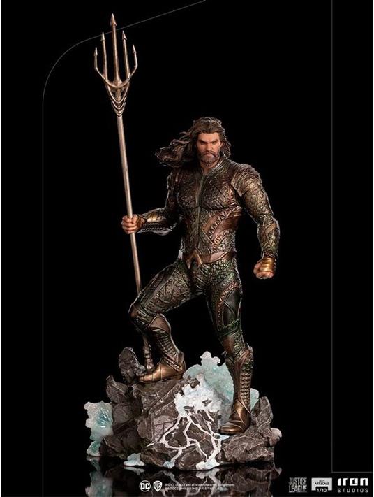 Zack Snyder''s Justice League Bds Art Scale Statua 1/10 Aquaman 29 Cm Iron Studios - 6