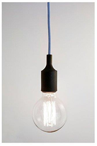 Lampada a sospensione - Filo blu 3,7 m - 2