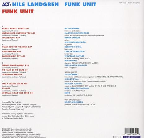 Funky Abba - Vinile LP di Nils Landgren Funk Unit - 2