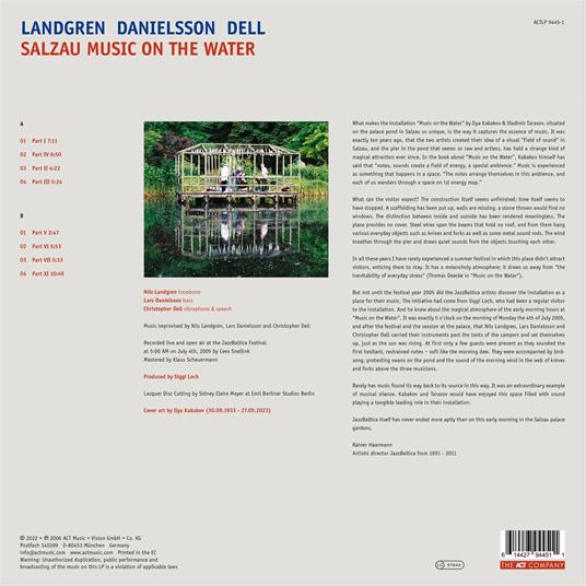 Salzau Music On The Water (180 gr.) - Vinile LP di Nils Landgren - 2