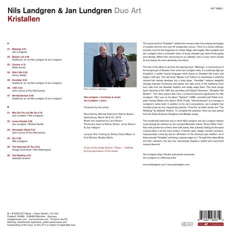 Kristallen (180 gr.) - Vinile LP di Nils Landgren - 2