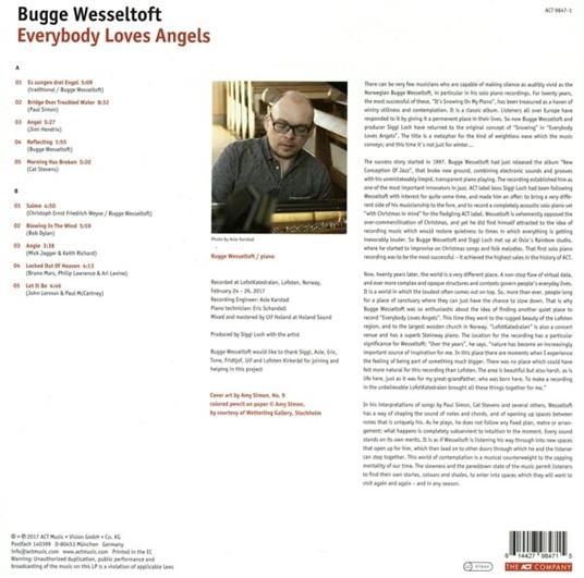 Everybody Loves Angels - Vinile LP di Bugge Wesseltoft - 2