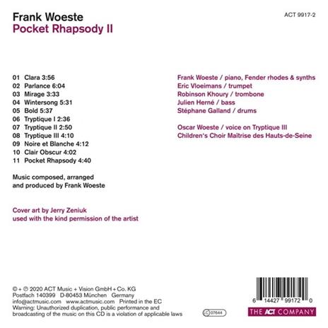 Pocket Rhapsody II - CD Audio di Frank Woeste - 2