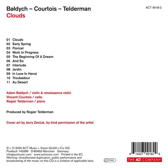 Clouds - CD Audio di Adam Baldych - 2