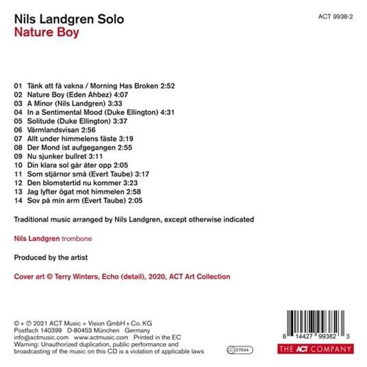 Nature Boy - CD Audio di Nils Landgren - 2