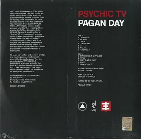 Pagan Day - Vinile LP di Psychic TV - 2