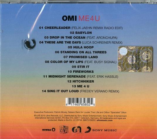 Me 4 U - CD Audio di Omi - 2