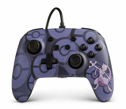 PowerA NSW EnWired Controller Mewtwo - Nintendo Switch