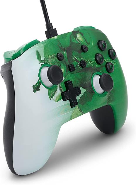 PowerA 1516984-01 periferica di gioco Verde, Bianco USB Gamepad Analogico Nintendo Switch - 2